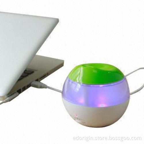 Mini Mist Humidifier with LED Light and 120mL Capacity